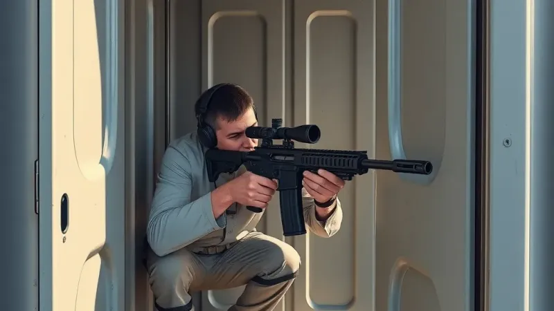 PRS Match: Toilet Becomes Precision Shooting Platform