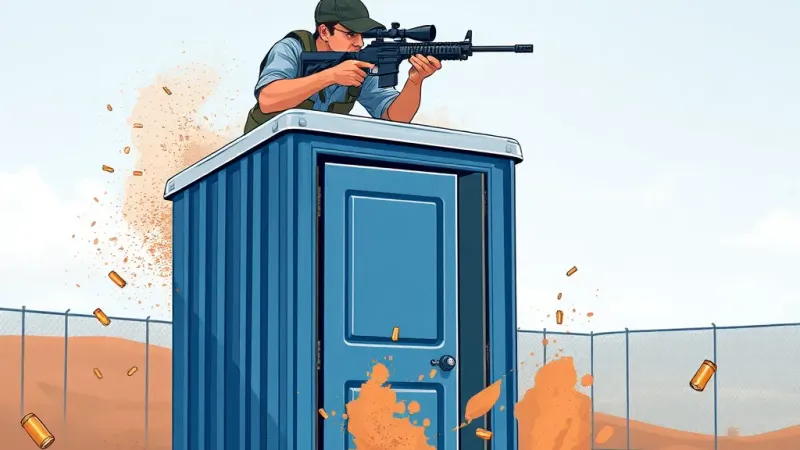 Tactical Porta-John Barricade Rewrites Playbook