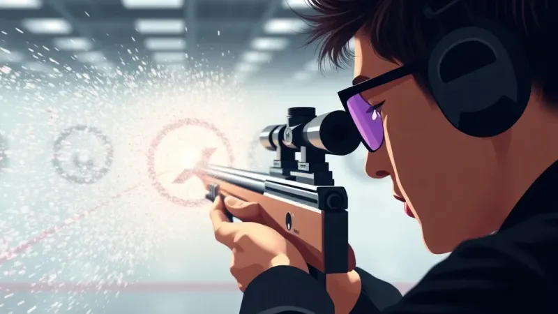 Olympic Air Rifle Final: Lead Dust DOPE Cards Validated