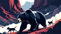 Arizona Bear Encounter: Rogue Bear Takes on Houndsman